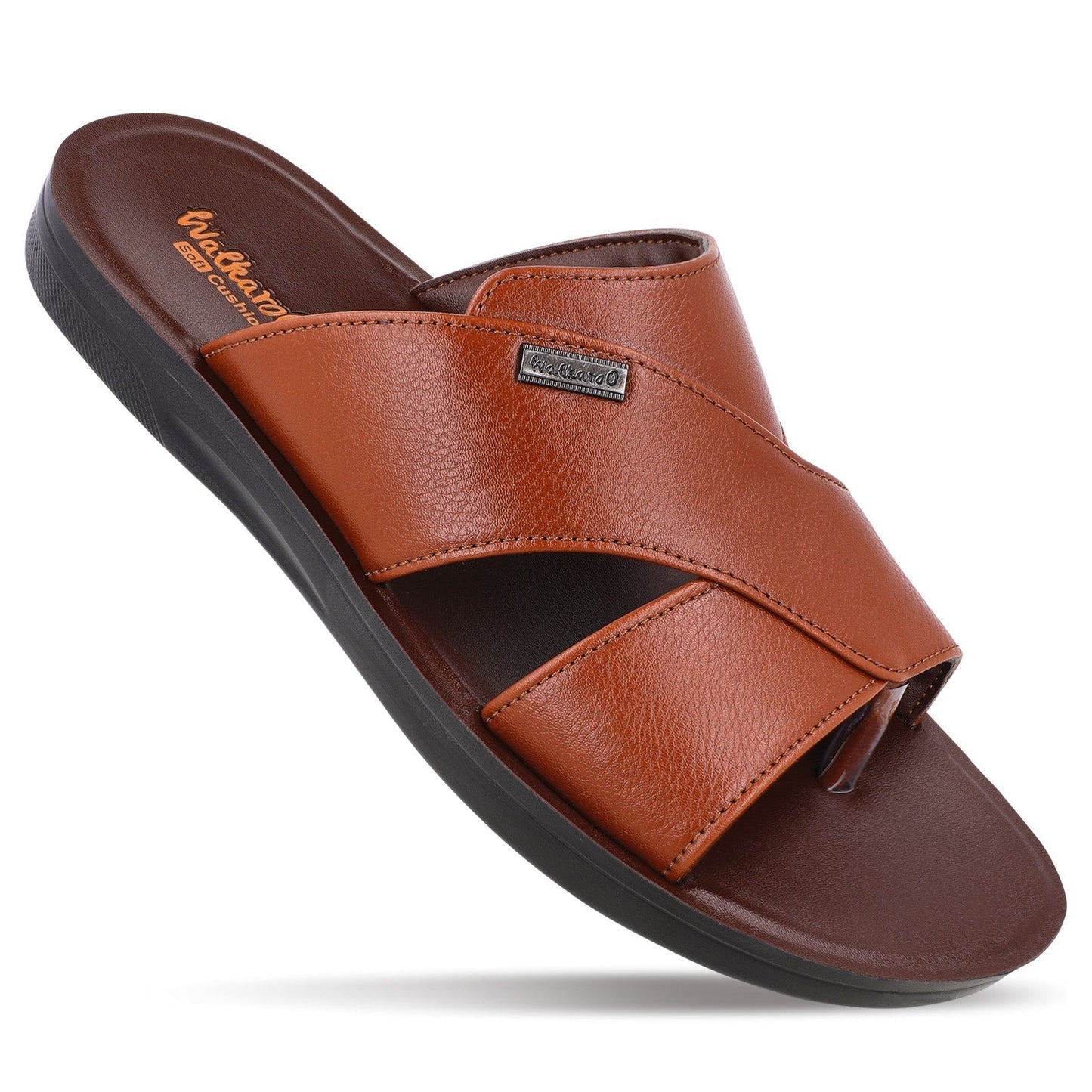 Walkaroo Men Sandals - WE1325 B Brown - Walkaroo Footwear