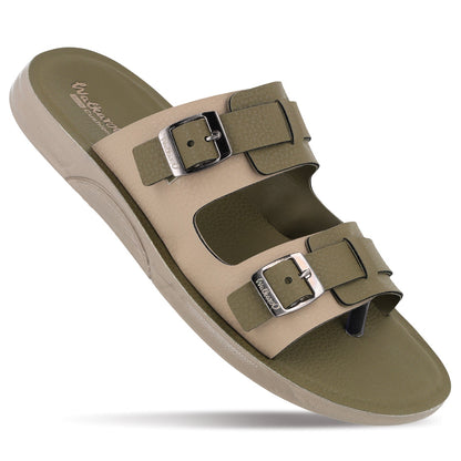 Men's Daily Wear Sandals - WGR53179 Olive