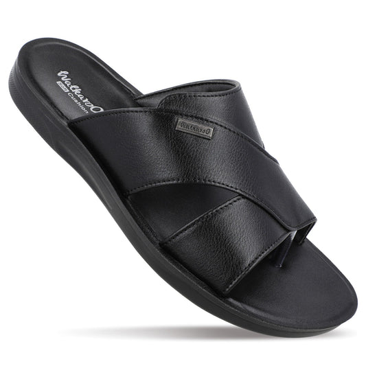 Walkaroo Men Sandals - WE1325 Black - Walkaroo Footwear