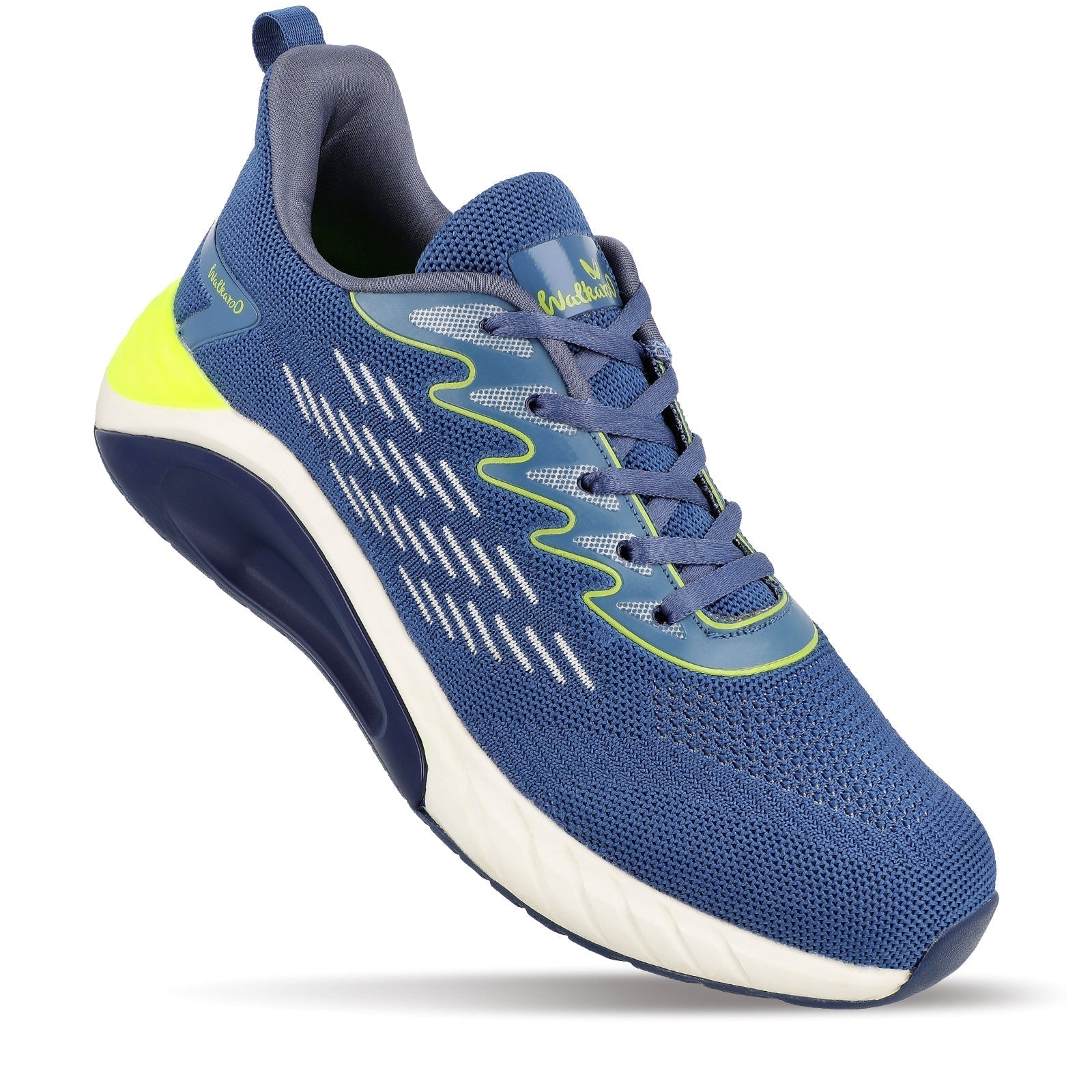 Walkaroo Running Shoes for Men - WS9080 Blue - Walkaroo Footwear