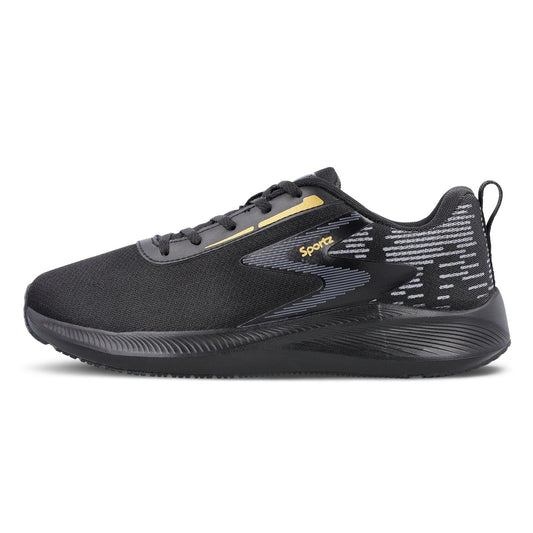 Stylex Men's Lace-up Sports Shoes - WS9611 Black