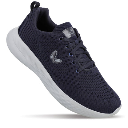 Walkaroo Running Shoes for Men - WS9081 Navy Blue - Walkaroo Footwear