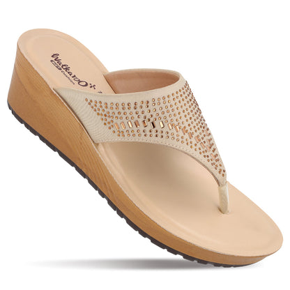 Sparkles Women's Daily Wear Sandal - WE2026 Cream