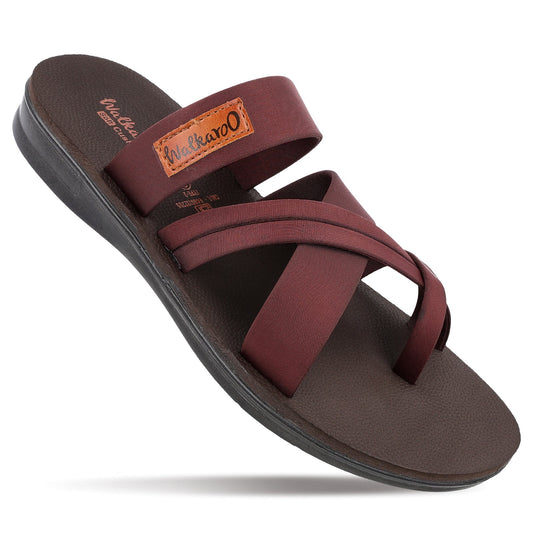 Men's Daily Wear Sandals - WGR56687 Brown