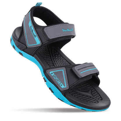 Men's Sports Sandals - WC4482 Black Teal