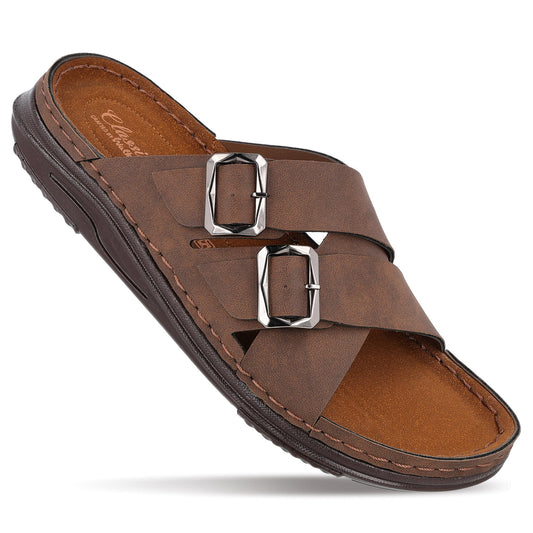 Men's Daily Wear Comfort Sandals - WGP53052 Brown