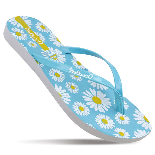 Walkaroo Womens Sandal - WL7124 Blue - Walkaroo Footwear