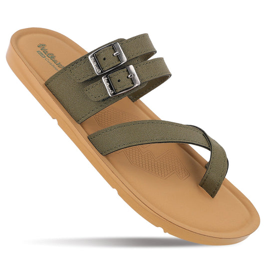 Men's Daily Wear Sandals - WGR53010 Metalic Green