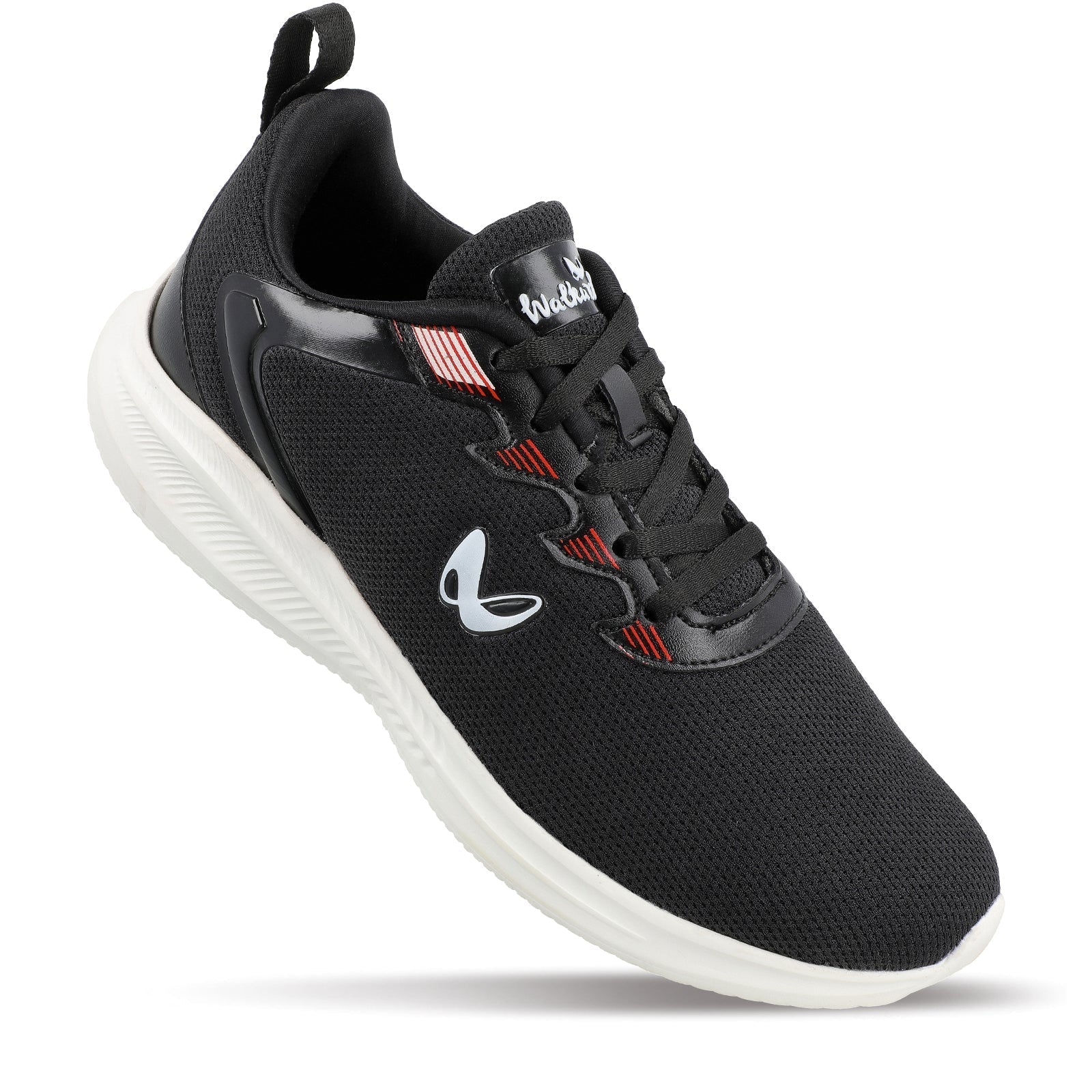 Walkaroo Running Shoes for Men - XS9760 Black - Walkaroo Footwear