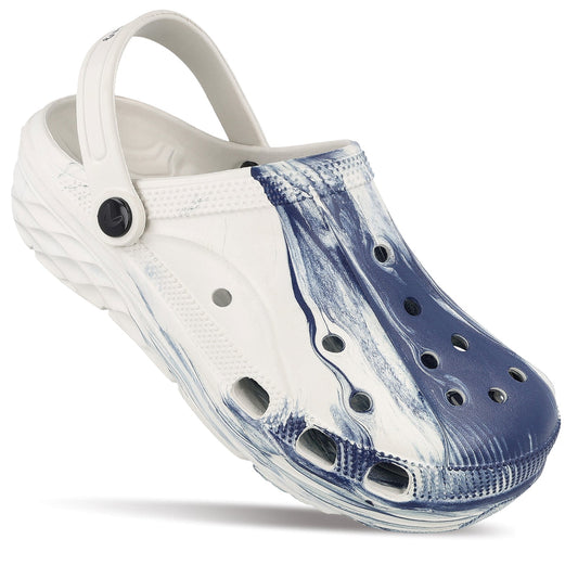 Men's Clogs  - 501 White Blue