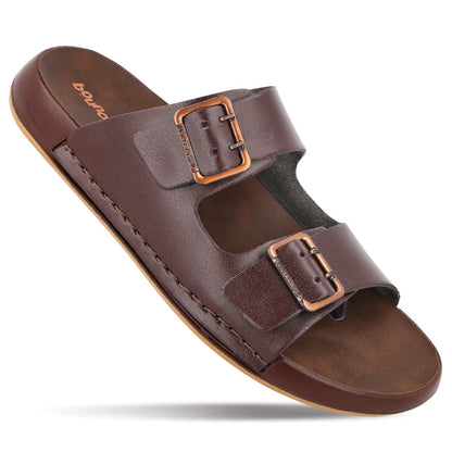Men's Daily Wear Comfort Sandals - WGP53189 Brown
