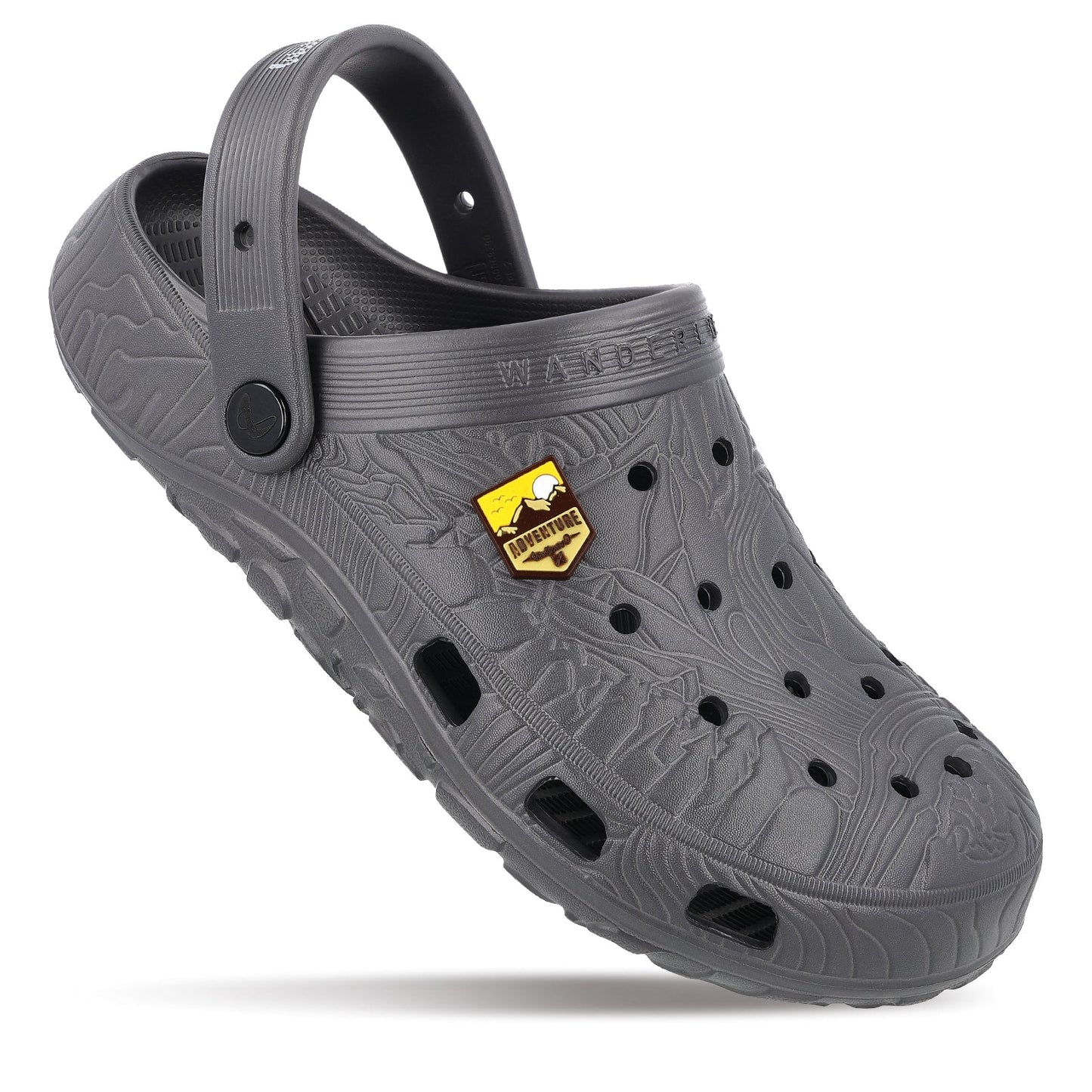 Men's Clogs  - WC8801 Dark Grey