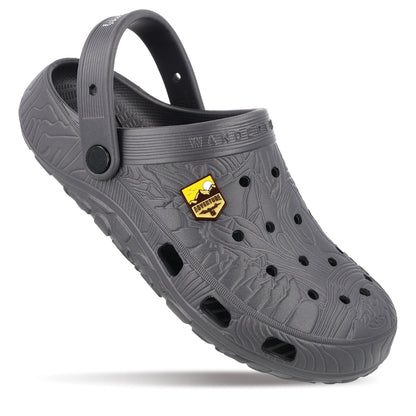 Men's Clogs  - WC8801 Dark Grey
