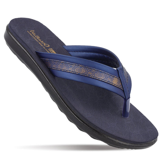 Women's Daily Wear Sandal  - WL7252 Navy Blue