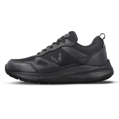 Boy's Lace-up Sports Shoe - WS3093 Black
