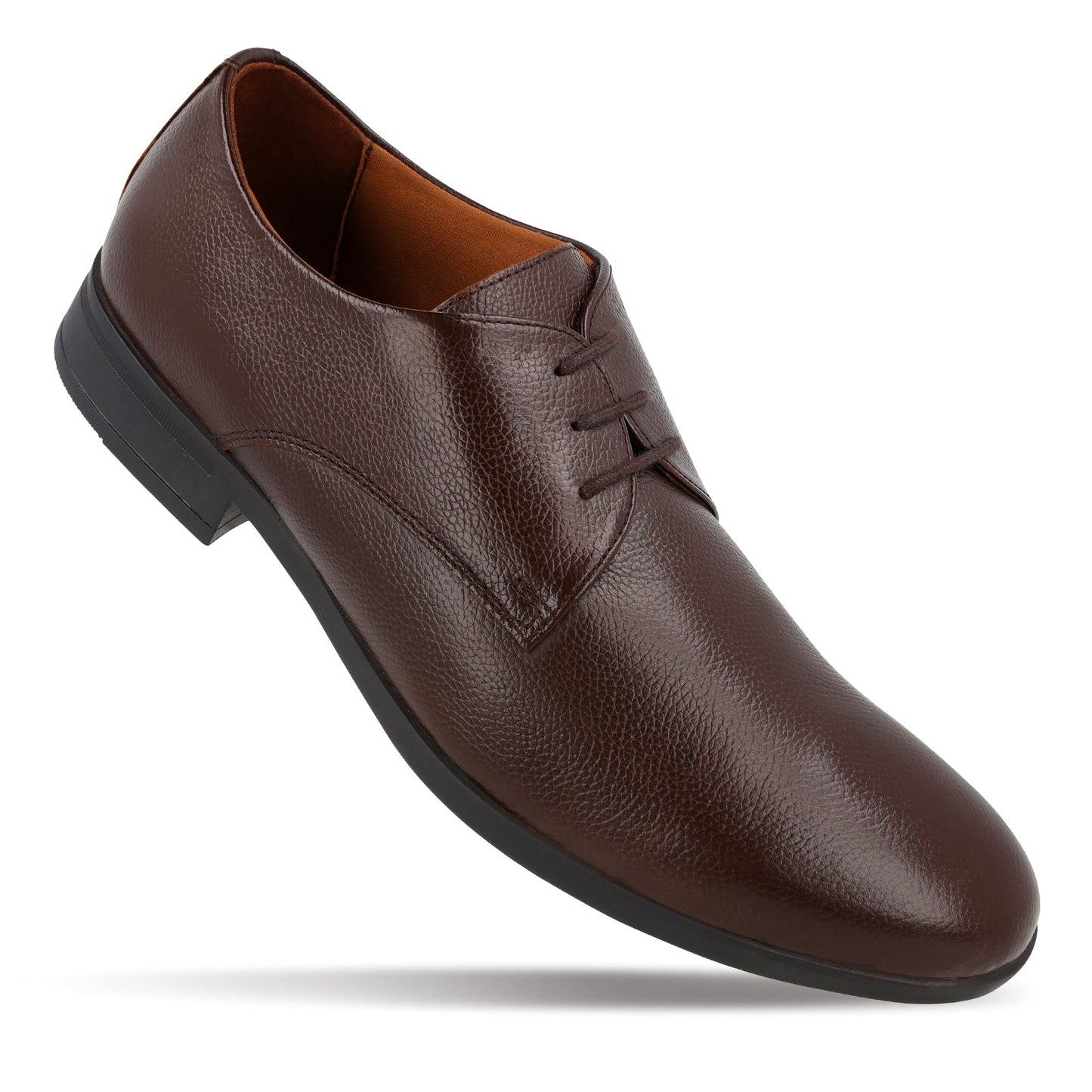 Men's Leather formals Shoes - WF6051 Brown