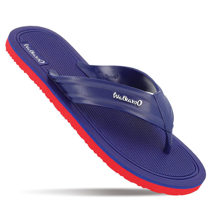 Men's Hawai Slippers - HG190 Navy Blue Red