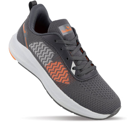 Walkaroo Running Shoes for Men - WS9091 Dark Grey - Walkaroo Footwear