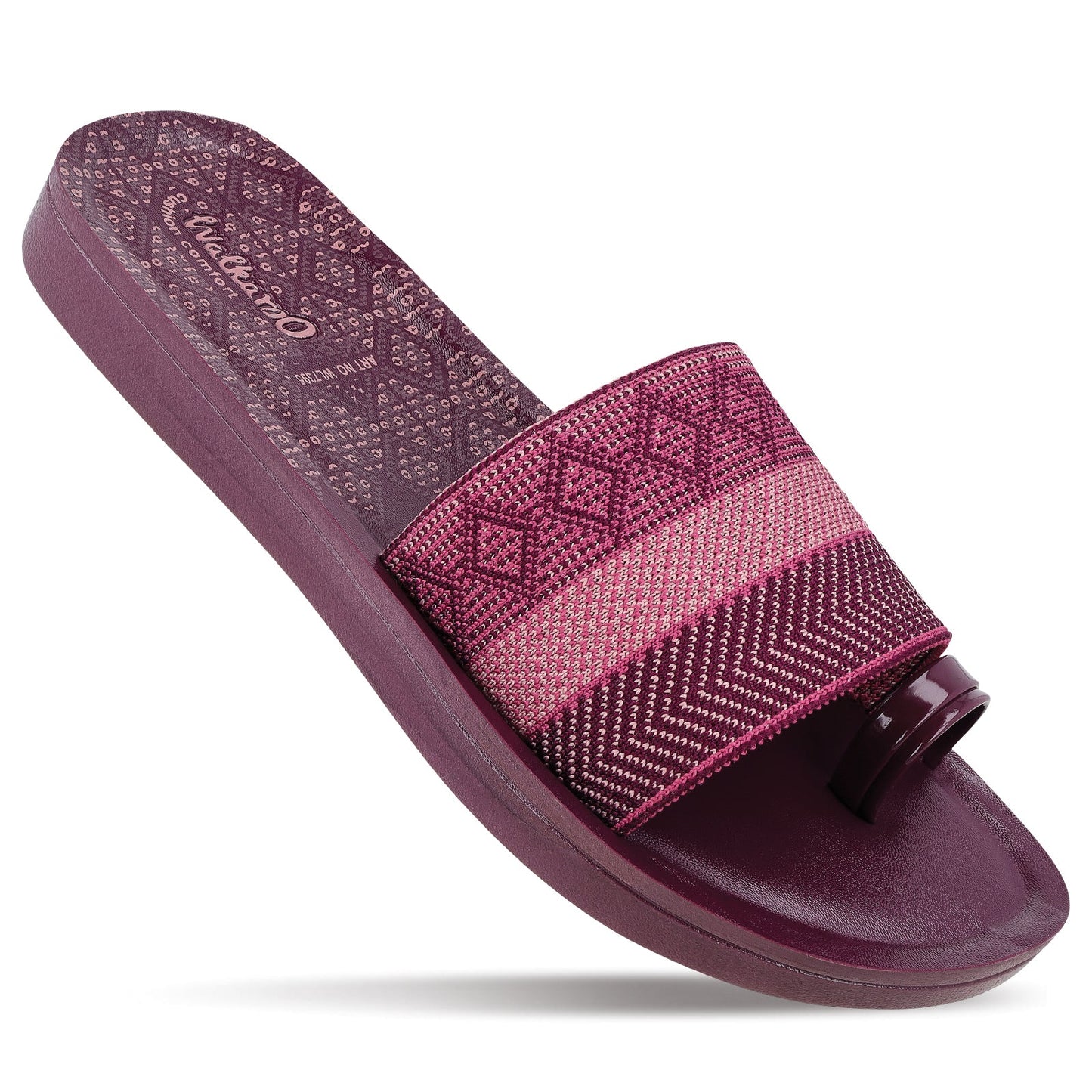 Women's Slide Sandals - WL7395 Dark Grape