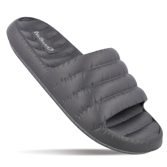 Men's Flip Flop Sliders  - WC8770 Dark Grey