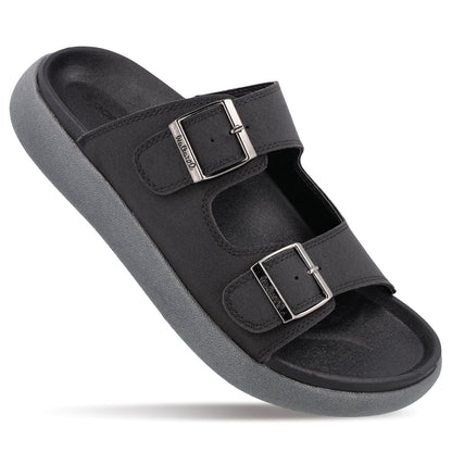 Men's Daily Wear Comfort Sandals - WC4487 Black