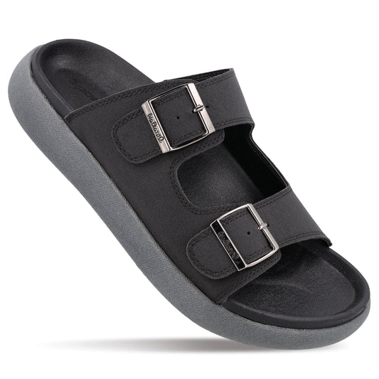 Men's Daily Wear Comfort Sandals - WC4487 Black