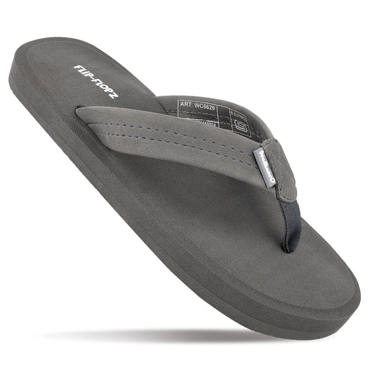 Men's Flip-Flop Slippers - WC6629 Grey