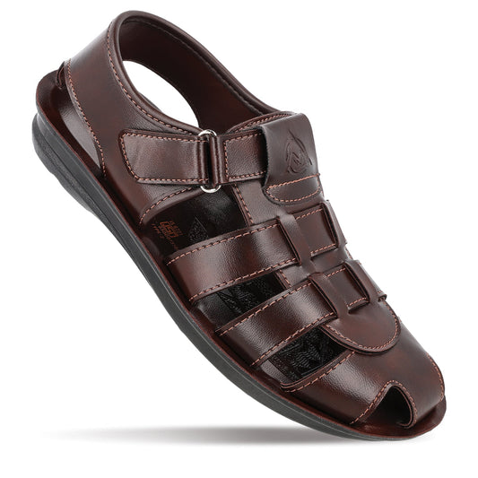 Men's Fisherman Sandals - WGR58052 Brown