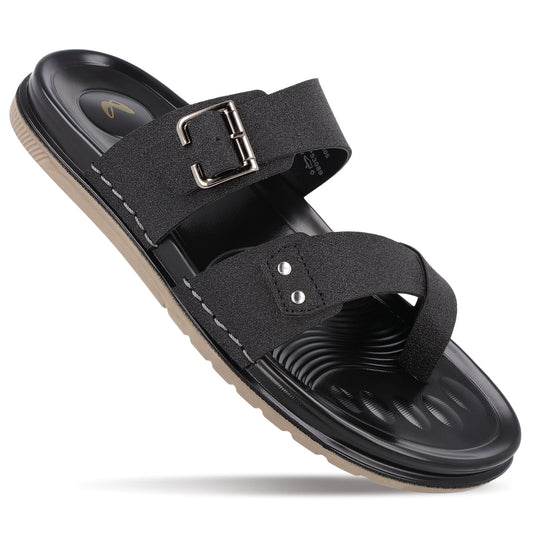 Men's Daily Wear Comfort Sandals - WGP53089 Black