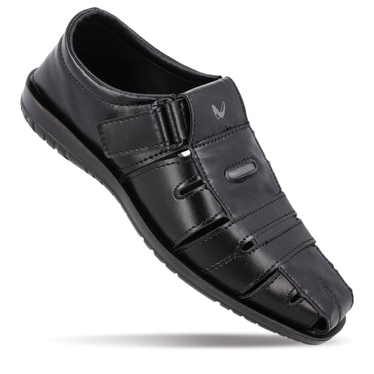 Men's  Roman Sandals - WG5840 Black