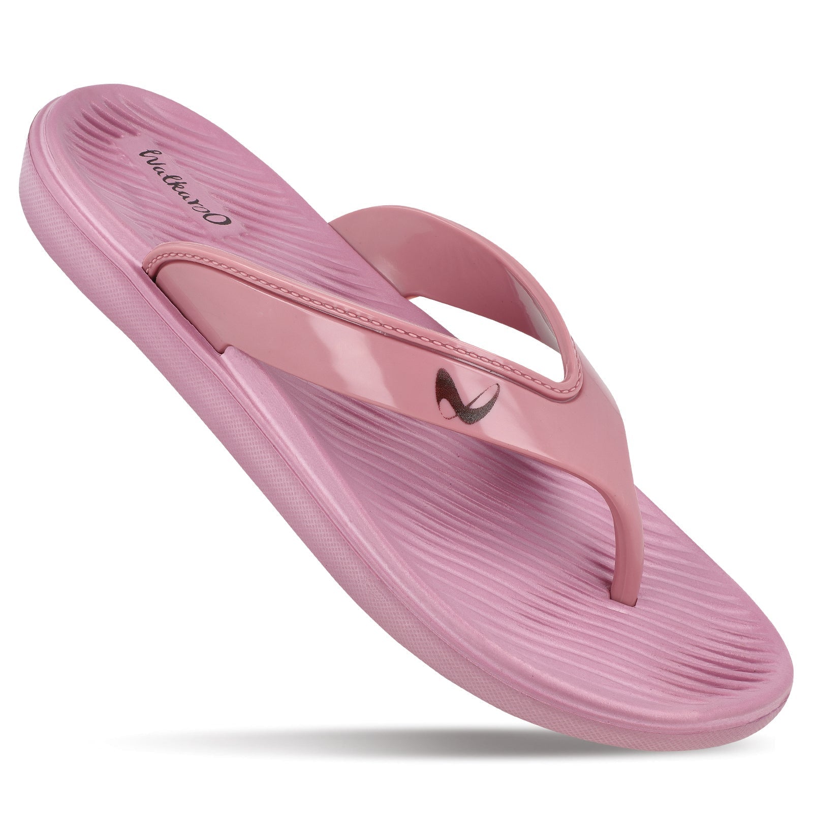 women casuals flip flop pink