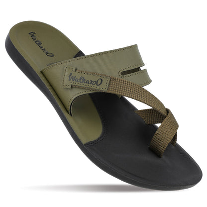 Walkaroo Men Sandal - WG5451 Black - Walkaroo Footwear