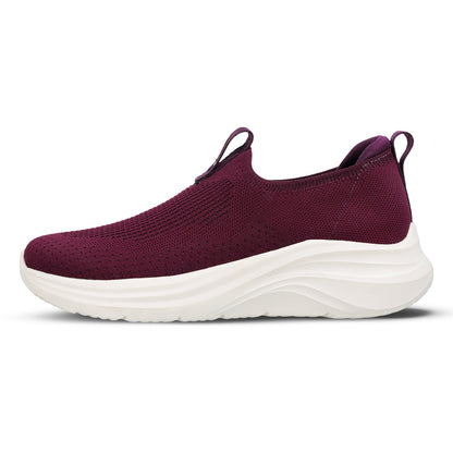 Women's Slip-on Walking Shoe - WS9925 Purple