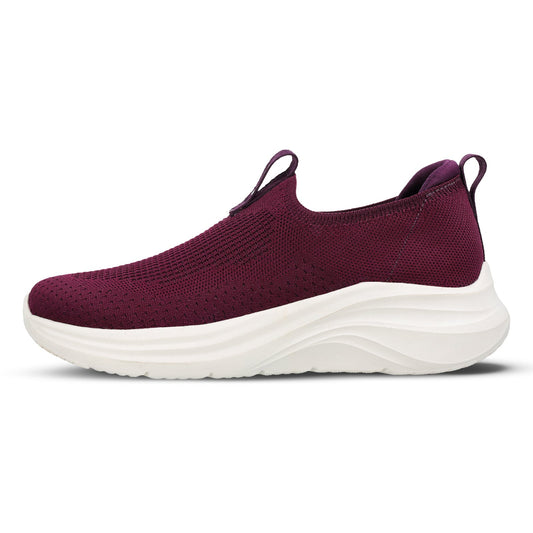 Women's Slip-on Walking Shoe - WS9925 Purple