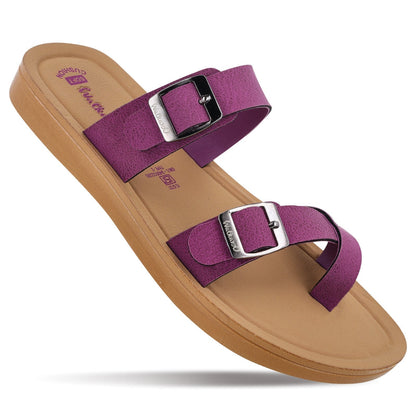 Women's Daily Wear Sandals  - WL7645 Plum