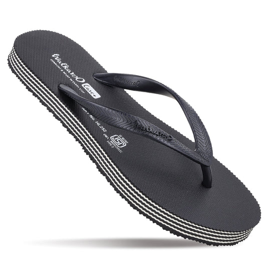 Women's Care Plus Slippers  - HL252 Black