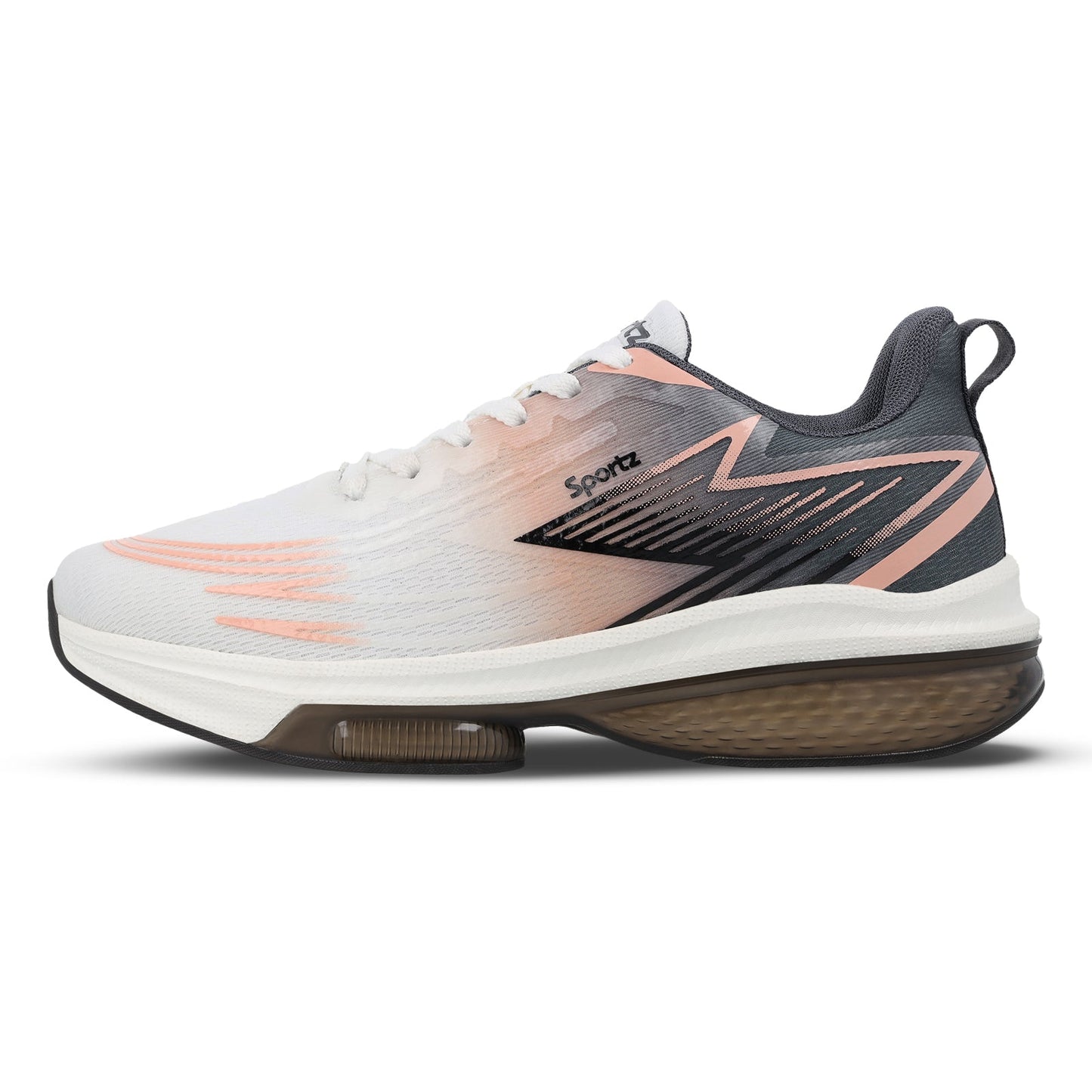 RULER Men's Lace-up Sports Shoes - WS9157 Black Orange