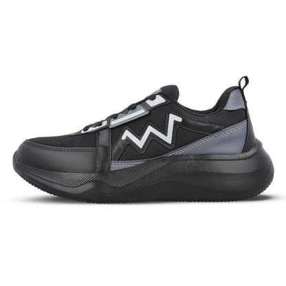 Men's Lace-up Sports Shoe -ONG97006 Black Grey