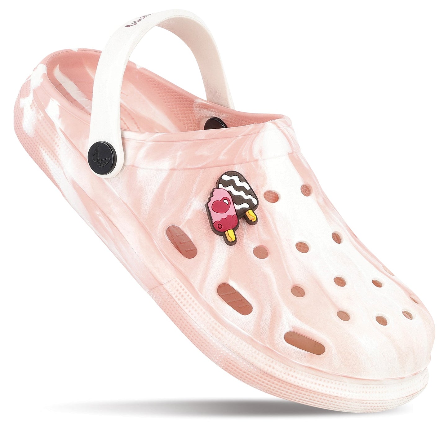 Women's Clogs  - WC8960 Peach White