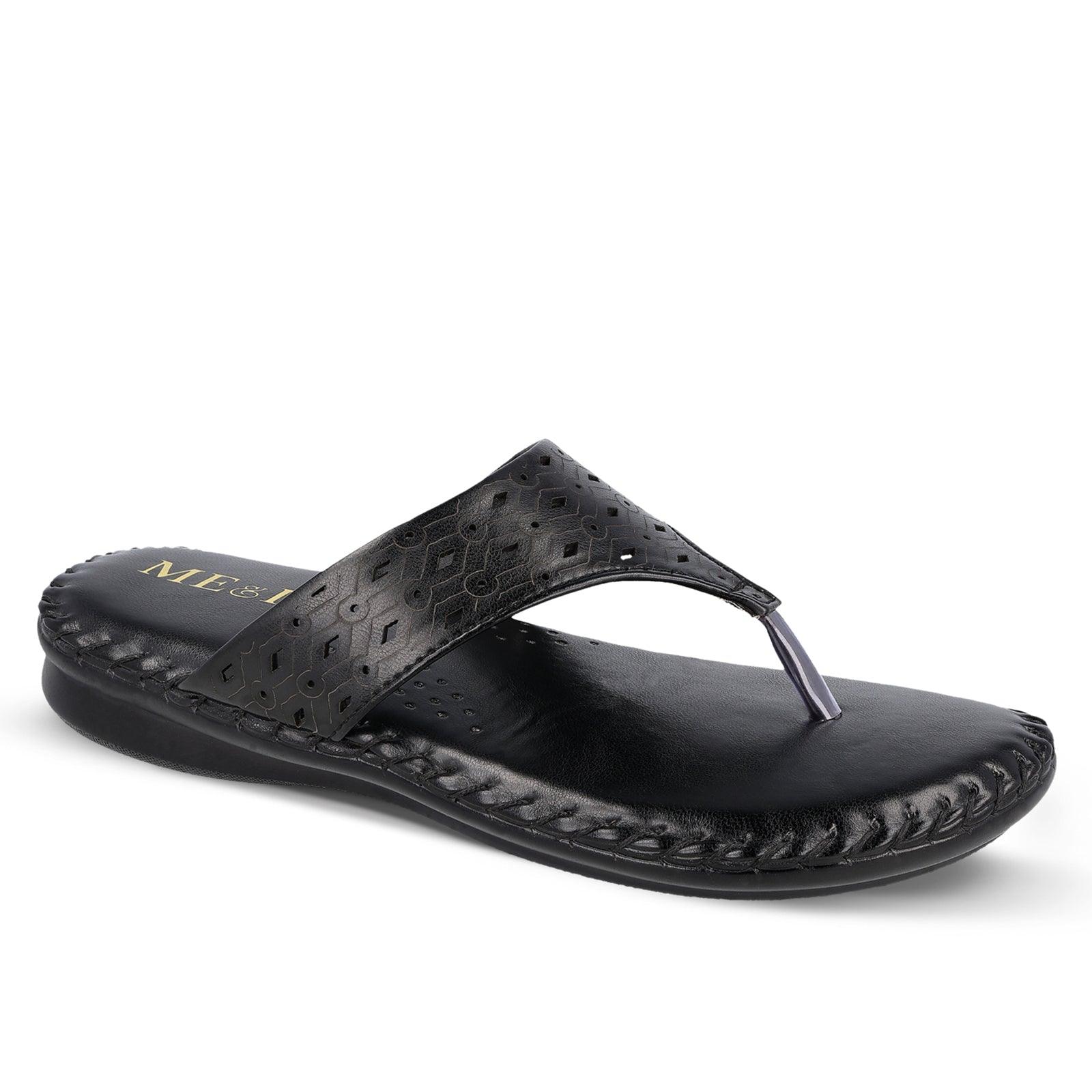 Me & I Women Comfy Footwear Black