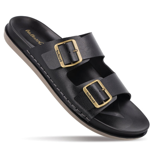 Men's Daily Wear Comfort Sandals - WE1337 Special Black