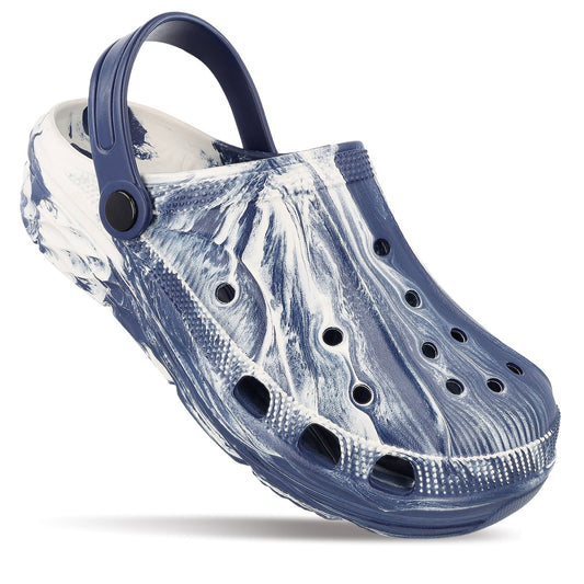 Men's Clogs  - 501 Blue White