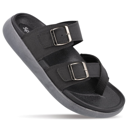 Men's Daily Wear Comfort Sandals - WC4483 Black