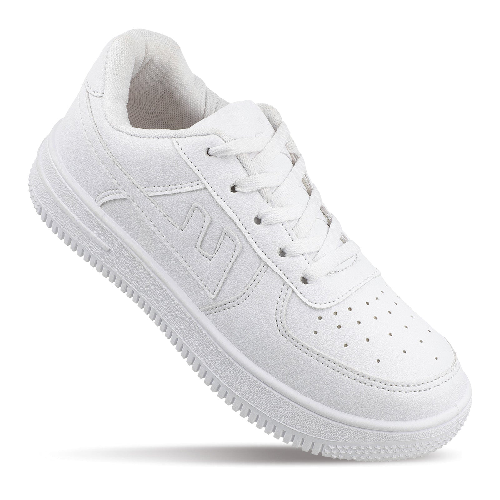 Walkaroo Womens Life Style - WY3364 White White - Walkaroo Footwear