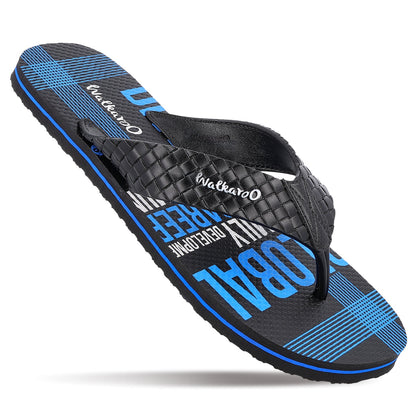 Men's Hawai Slippers - HG166 Blue Black