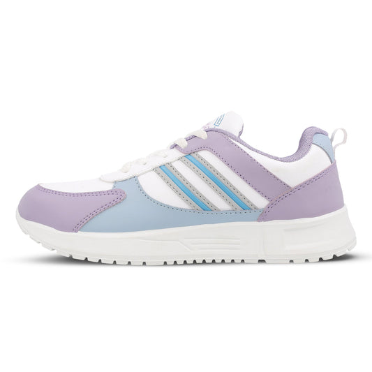 Women's Sports Sneakers - WY3388 White Lavender