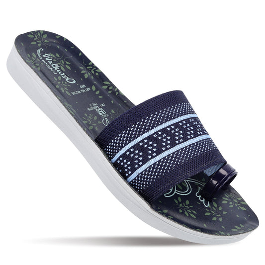 Women's Slide Sandals - WL7395 Blue