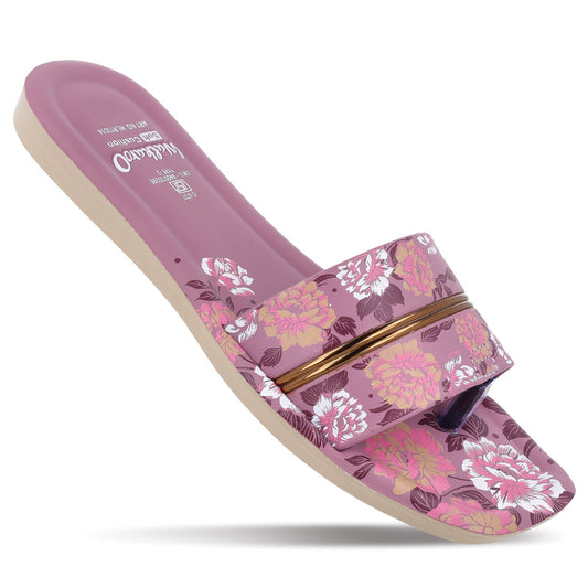 Women's Slide Sandals - WLR73014 Mauve