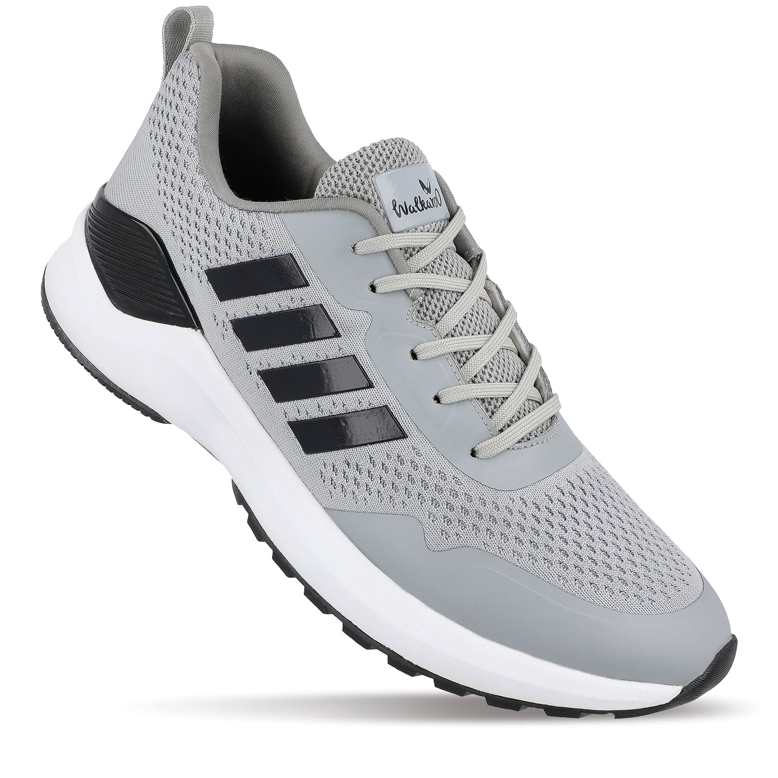 Walkaroo Running Shoes for Men - WS9089 Grey - Walkaroo Footwear