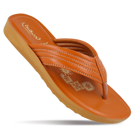 Walkaroo Womens Sandal - WL7138 Tan - Walkaroo Footwear